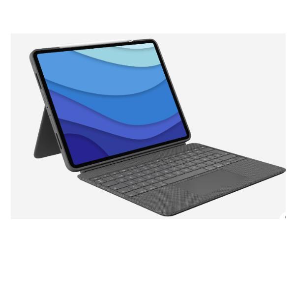 Logitech Combo Touch Grigio Smart Connector QWERTY Spagnolo